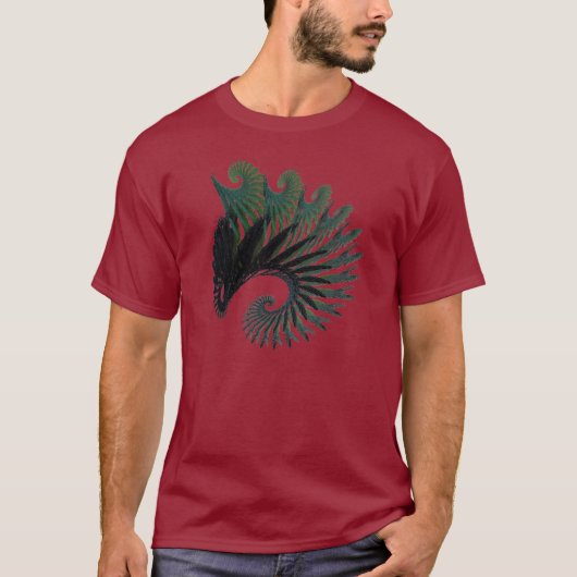 Mandelbrot Art T-shirt (Voorkant)
