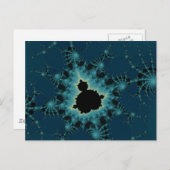 Mandelbrot Briefkaart (Voorkant / Achterkant)