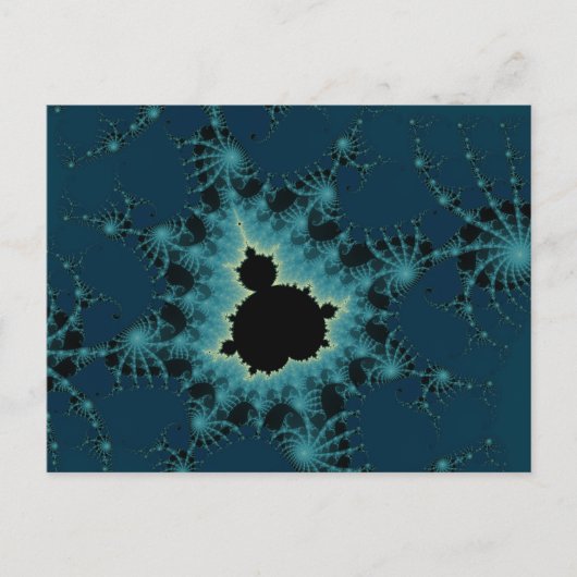 Mandelbrot Briefkaart (Voorkant)