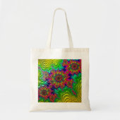 Mandelbrot Color Explosion Budget Tas (Voorkant)