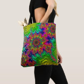 Mandelbrot Color Explosion Canvas tas (Dichtbij)