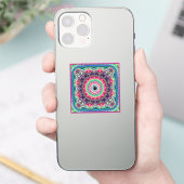 Mandelbrot Design Sticker (Telefoon)