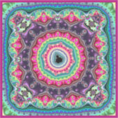 Mandelbrot Design Sticker (Voorkant)