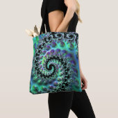 Mandelbrot Discovery Canvas tas (Dichtbij)