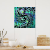 Mandelbrot Discovery met Poster Sphere (Keuken)