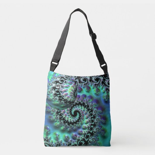 Mandelbrot Discovery met Sphere Crossbody Bag Tas (Voorkant)