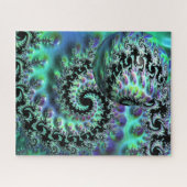 Mandelbrot Discovery met Sphere Jigzaag Puzzle Legpuzzel (Horizontaal)