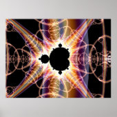 Mandelbrot: doorschijnend poster (Voorkant)
