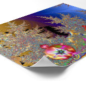 Mandelbrot Forest Poster (Hoek)