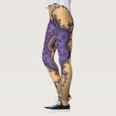Mandelbrot Fractal Art Print Leggings (Links)
