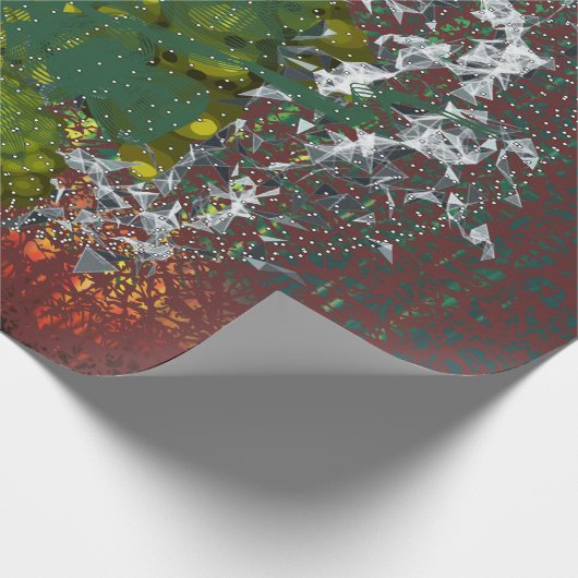 Mandelbrot Fractal Cadeaupapier (Hoek)