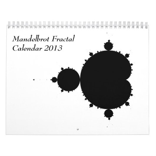 Mandelbrot Fractal Calendar 2013 Kalender (Hoes)