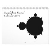 Mandelbrot Fractal Calendar 2014 Kalender (Hoes)