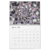 Mandelbrot Fractal Calendar 2014 Kalender (Feb 2027)