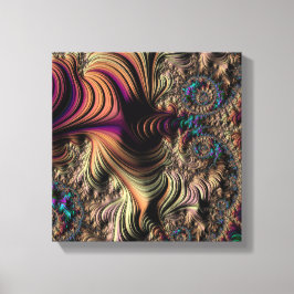 Mandelbrot fractal canvas afdruk