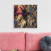 Mandelbrot fractal canvas afdruk (Insitu (Woonkamer))