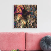 Mandelbrot fractal canvas afdruk (Insitu (Woonkamer))