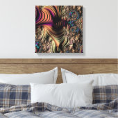 Mandelbrot fractal canvas afdruk (Insitu (Slaapkamer))