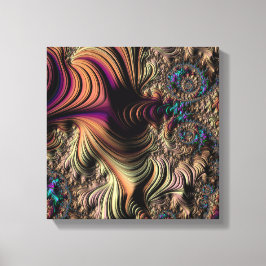Mandelbrot fractal canvas afdruk