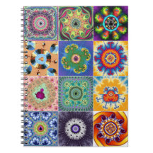 Mandelbrot Fractal Collage Notitieboek