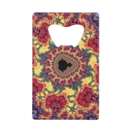 Mandelbrot Fractal Creditkaart Flessenopener