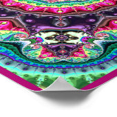 Mandelbrot Fractal Design Poster (Hoek)