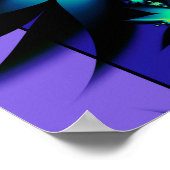 Mandelbrot Fractal Flowers Poster (Hoek)