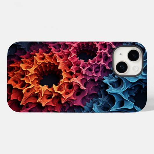 Mandelbrot Fractal Julia Set Case-Mate iPhone Case (Achterkant (horizontaal))