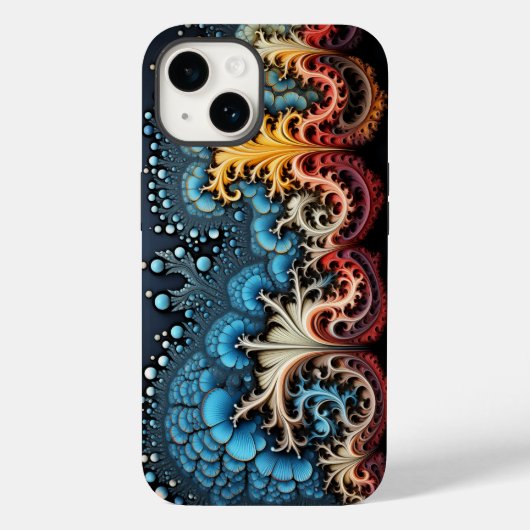 Mandelbrot Fractal Julia Set Case-Mate iPhone Case (Achterkant)