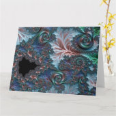 Mandelbrot Fractal Kaart (Gele Bloem)