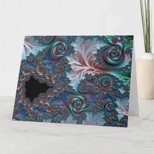 Mandelbrot Fractal Kaart (Voorkant)