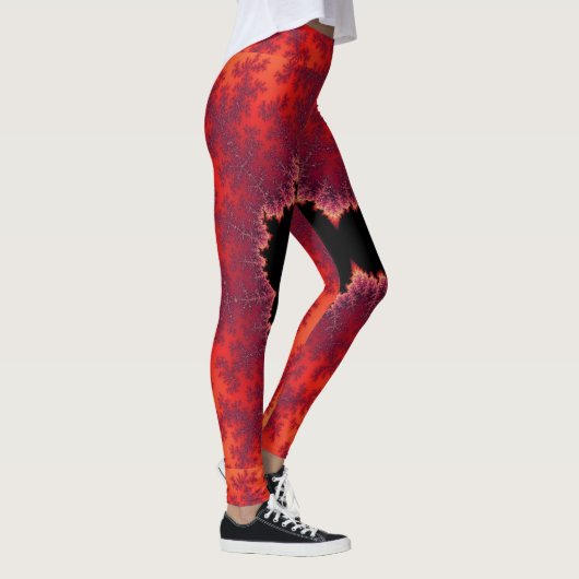 Mandelbrot Fractal Leggings (Rechts)