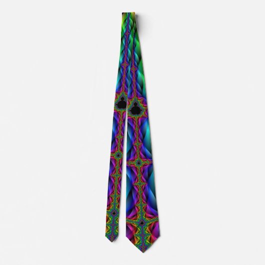 Mandelbrot Fractal Necktie Stropdas (Achterkant)