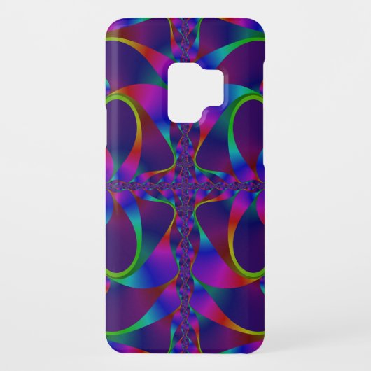 Mandelbrot Fractal Phone Case (Achterkant)
