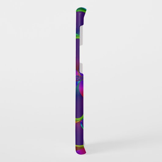 Mandelbrot Fractal Phone Case (Achterkant/links)