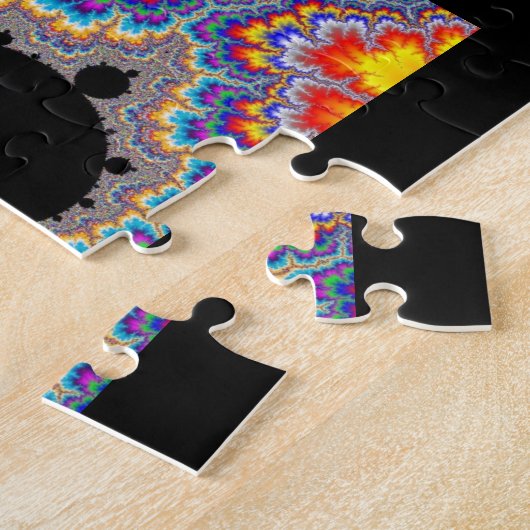 Mandelbrot Fractal Puzzle Legpuzzel (Zijkant)