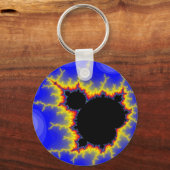 Mandelbrot Fractal Sleutelhanger (Voorkant)