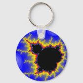 Mandelbrot Fractal Sleutelhanger (Achterkant)
