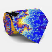 Mandelbrot Fractal Stropdas (Opgerold)