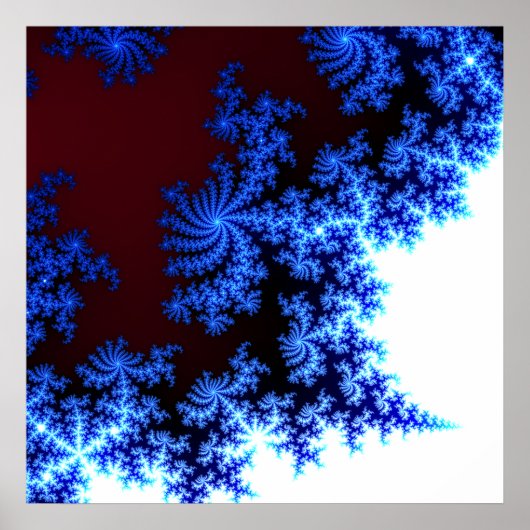 Mandelbrot Fractal Zoom 2 Poster (Voorkant)