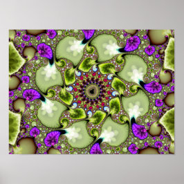 Mandelbrot Fractal Zoom Poster