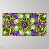 Mandelbrot Fractal Zoom Poster (Voorkant)