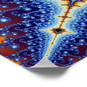 Mandelbrot Fractal Zoom Poster (Hoek)