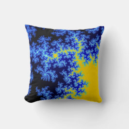 Mandelbrot Fractale IJskristalpatroon Kussen