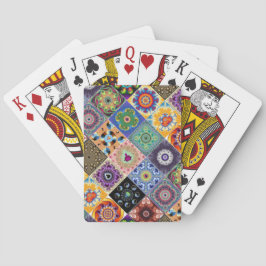 Mandelbrot fractals pokerkaarten