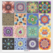 Mandelbrot fractals sticker (Vel)