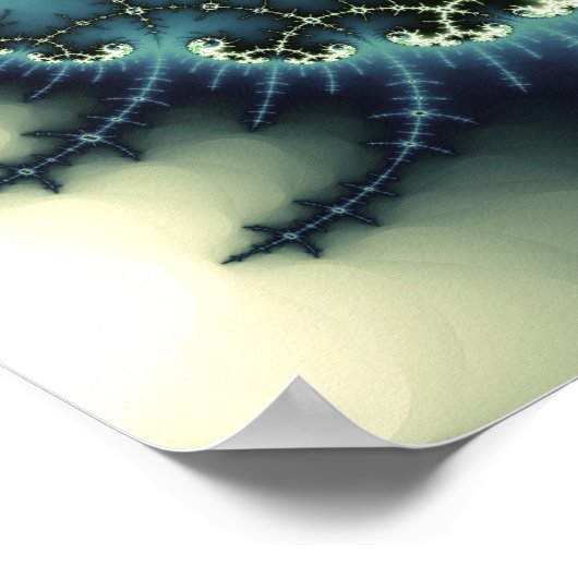 Mandelbrot Fractalscape Poster (Hoek)