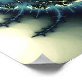 Mandelbrot Fractalschap Poster (Hoek)