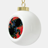 Mandelbrot Garden Ceramic Ball Decoration Keramische Bal Ornament (Rechts)