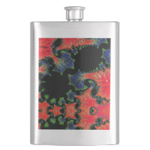 Mandelbrot Garden Classic Flask